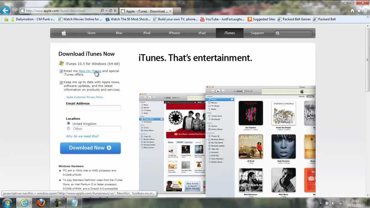 itunes 11 free download
